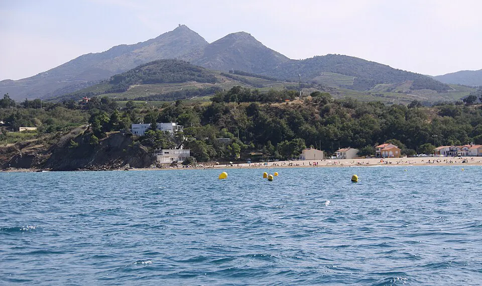 Photo de la plage du racou a argeles sur mer