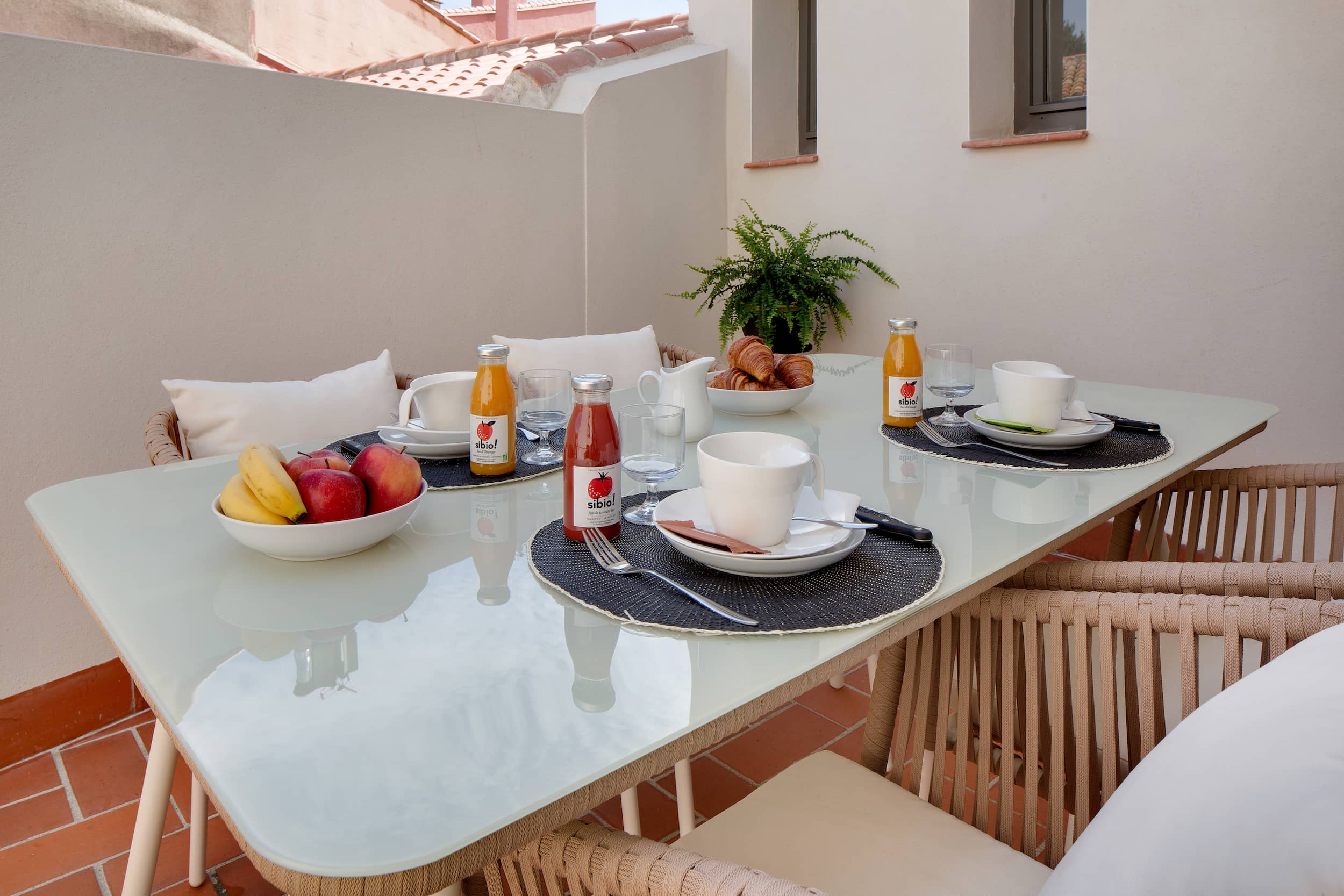 Appartement PEYREFITE à Collioure - Terrasse