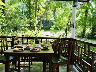 breakfast at restaurant Monoceros Resort, Chiang Mai
