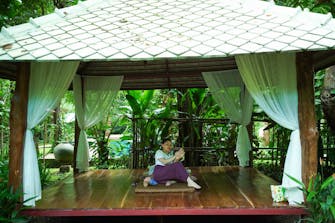 Thai massage at Monoceros Resort, Chiang Mai