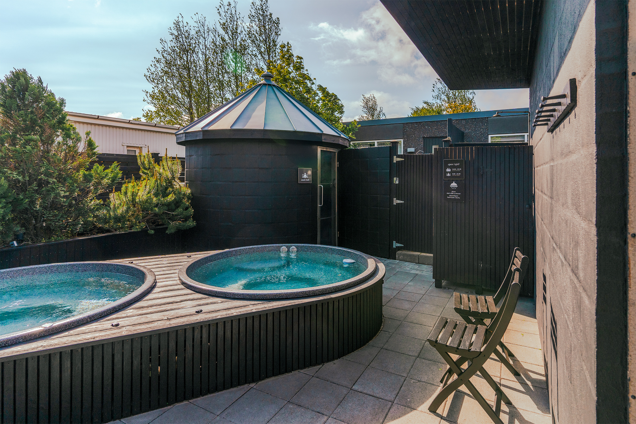 Inni apartments - Outdoor spa area - hot tubs and steam bath