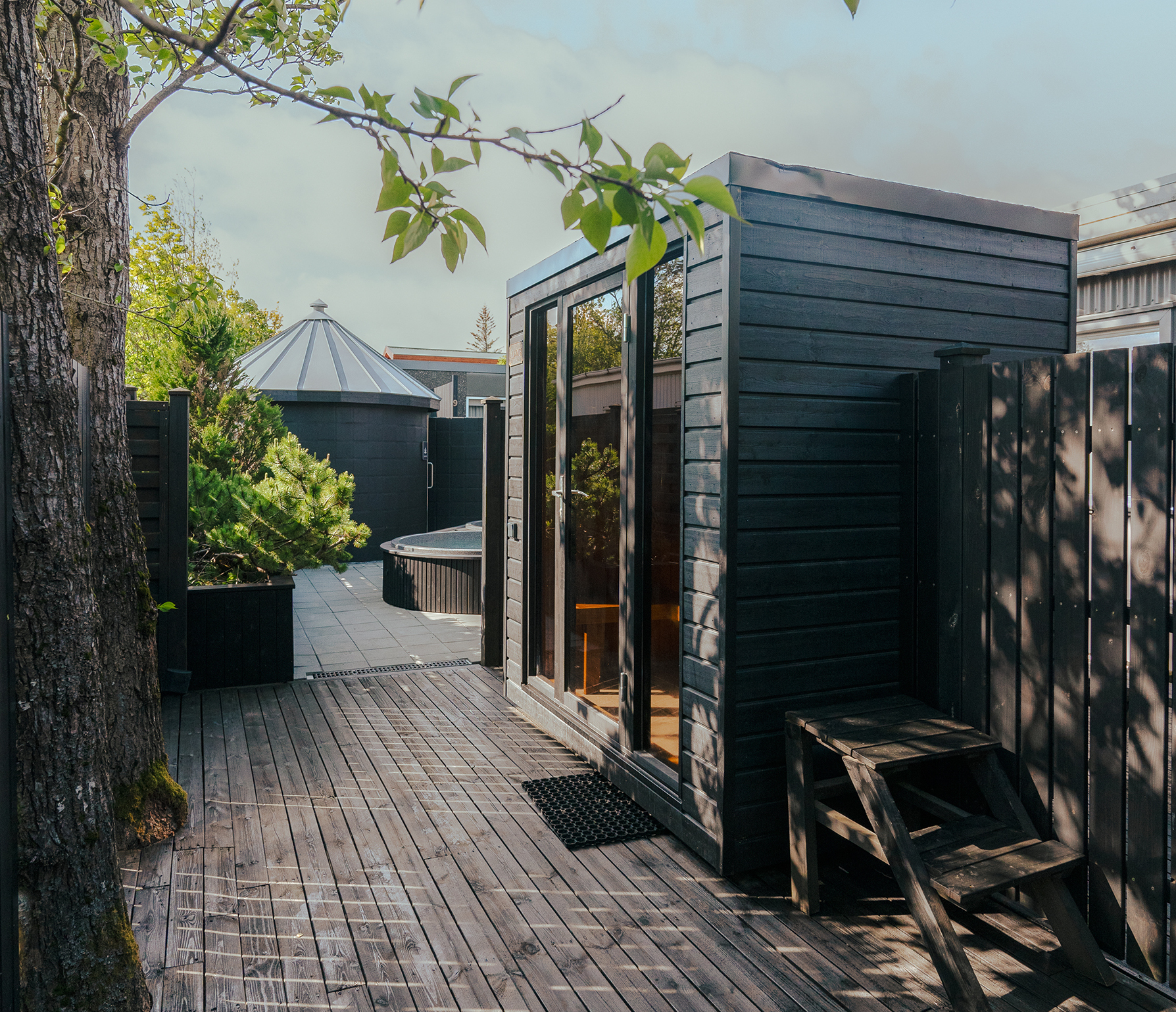 Inni boutique apartments - Outdoor spa area - sauna