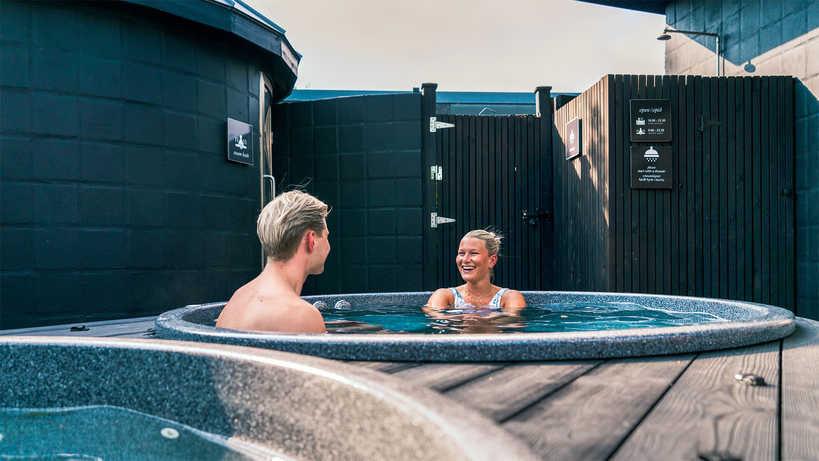 Inni boutique apartments - Outdoor spa area - hot tubs