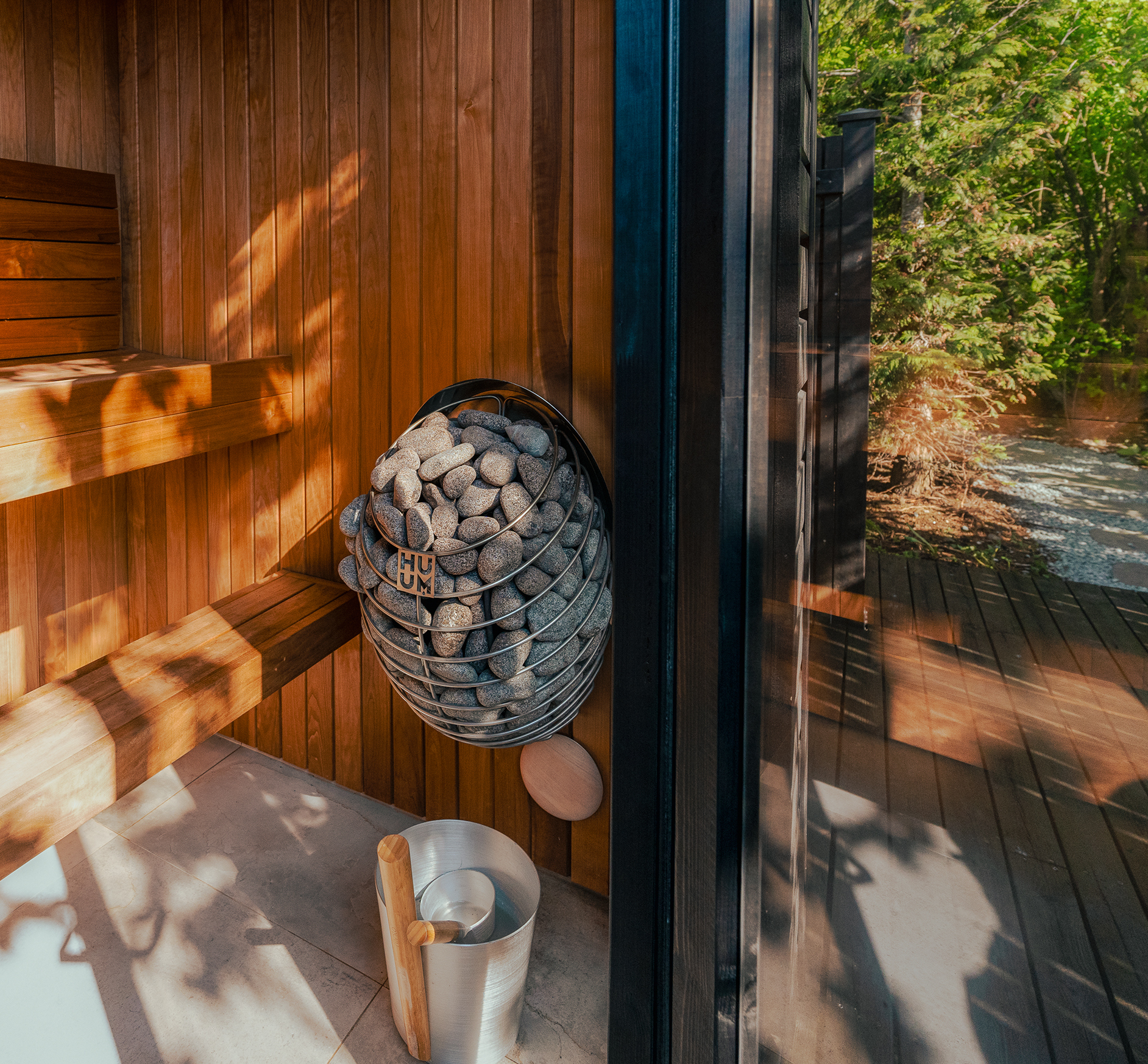 Inni boutique apartments - Outdoor spa area - sauna