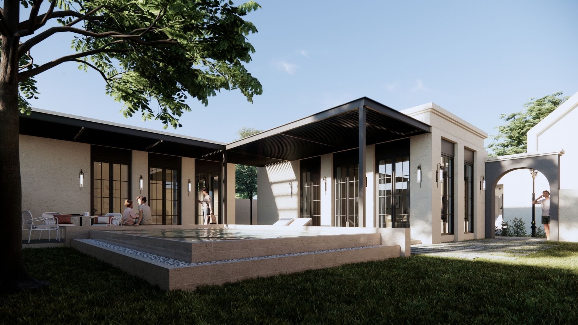 วิลลา 2 ห้องนอน