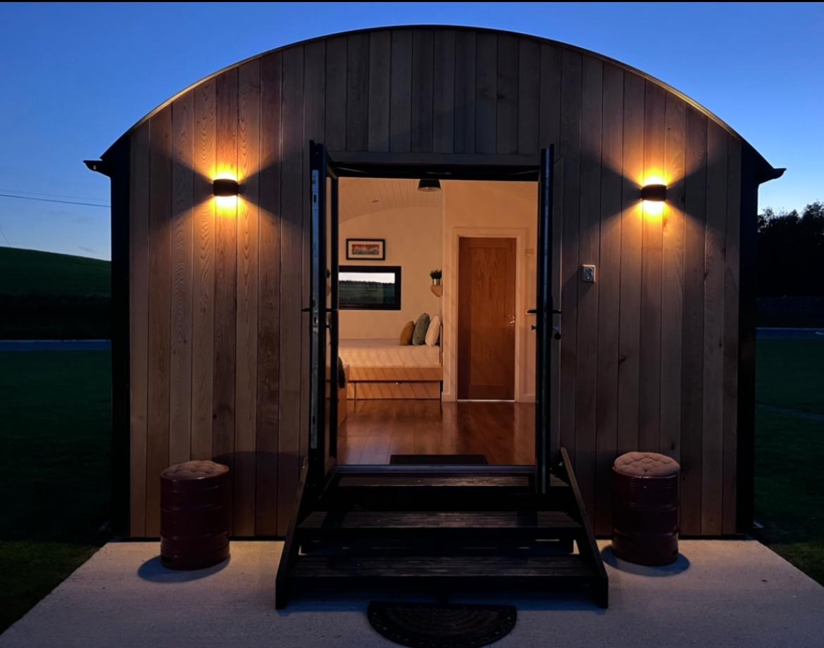 Nighttime at Castledarcy Glamping