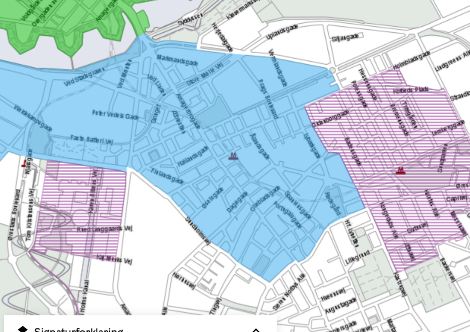 Parking Zone Map