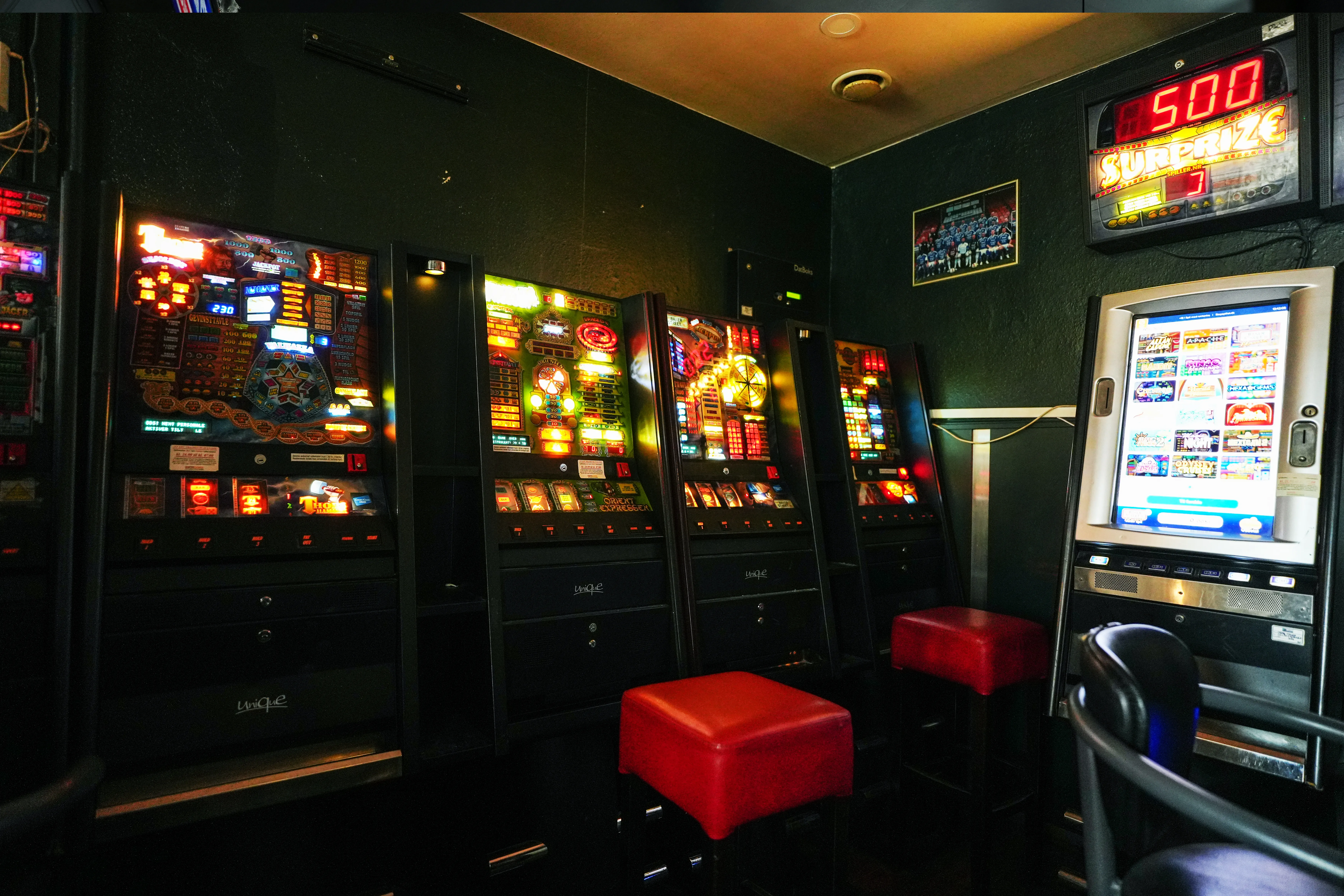 Spilleautomater spilområde