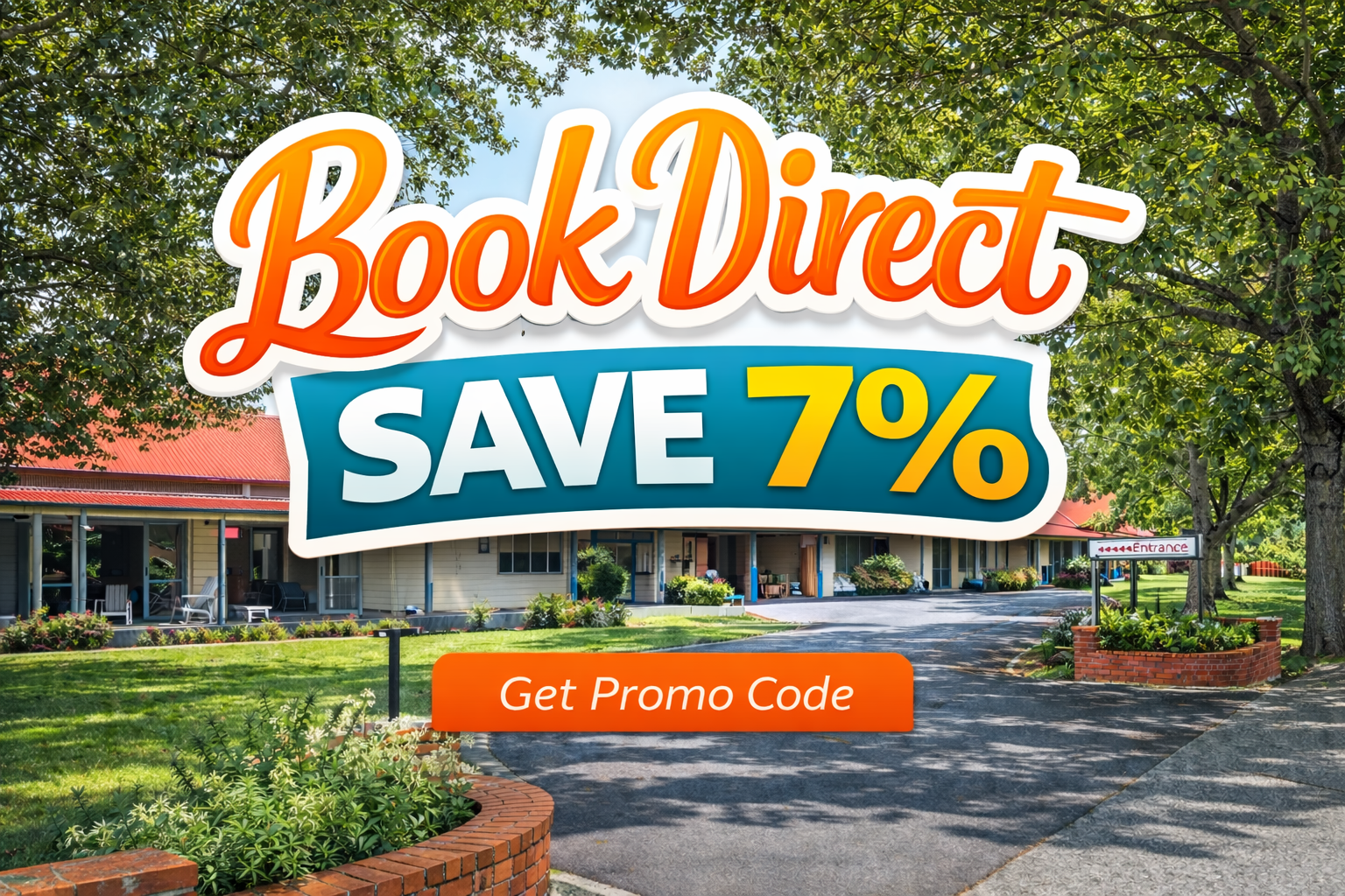 Book Direct and Save at ASURE Oak Estate Motor Lodge
