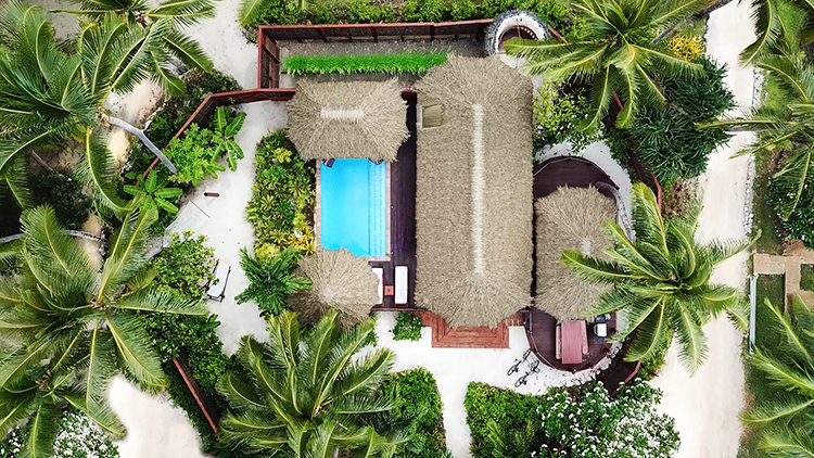 Cook Islands Accommodation Royal Honeymoon Pool Villa Princess Te Arau