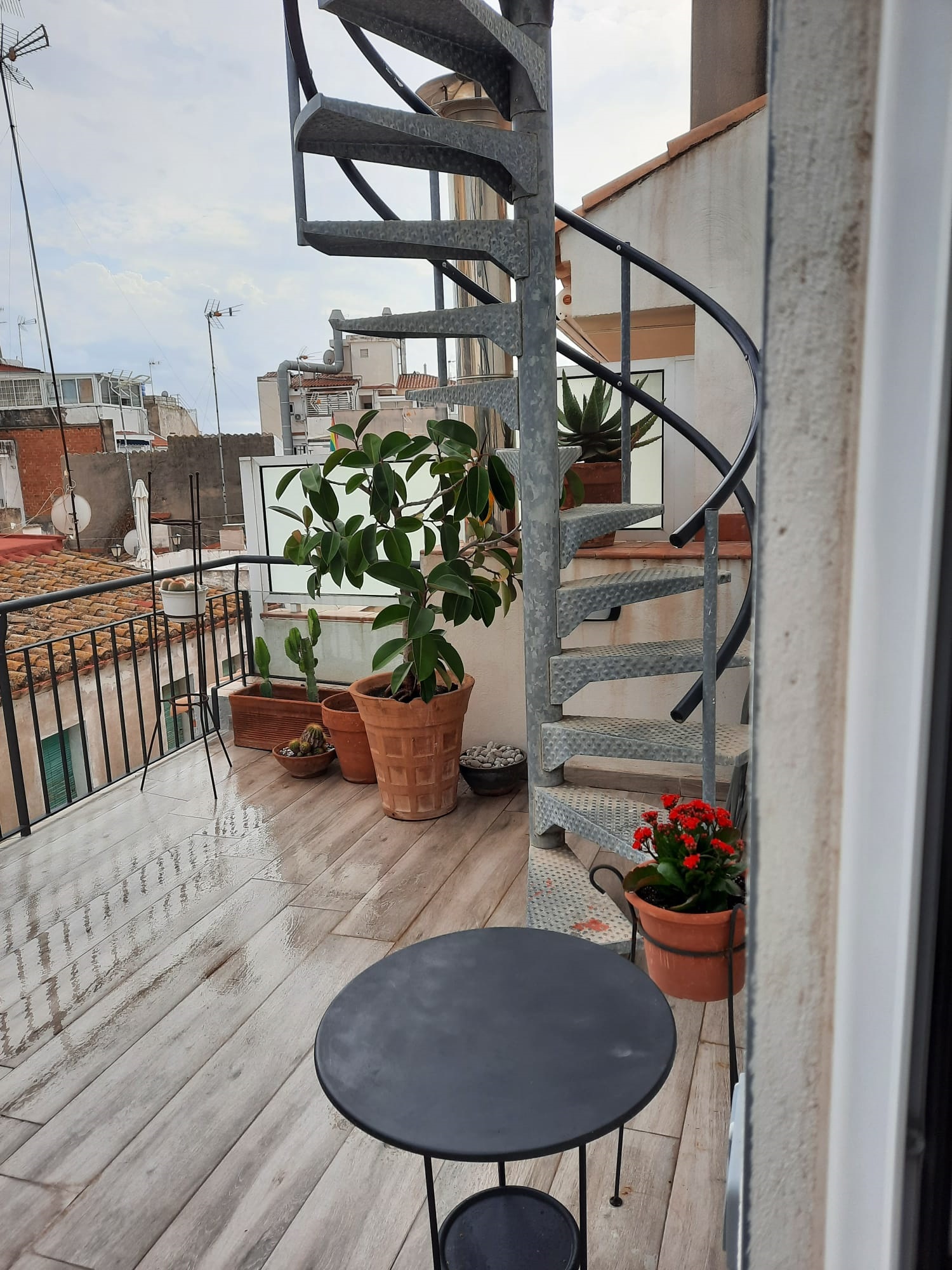 Balcón común 4º planta