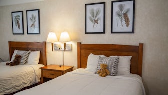 Classic Mountain View Two Queen Beds
