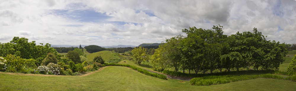 Country views at every turn