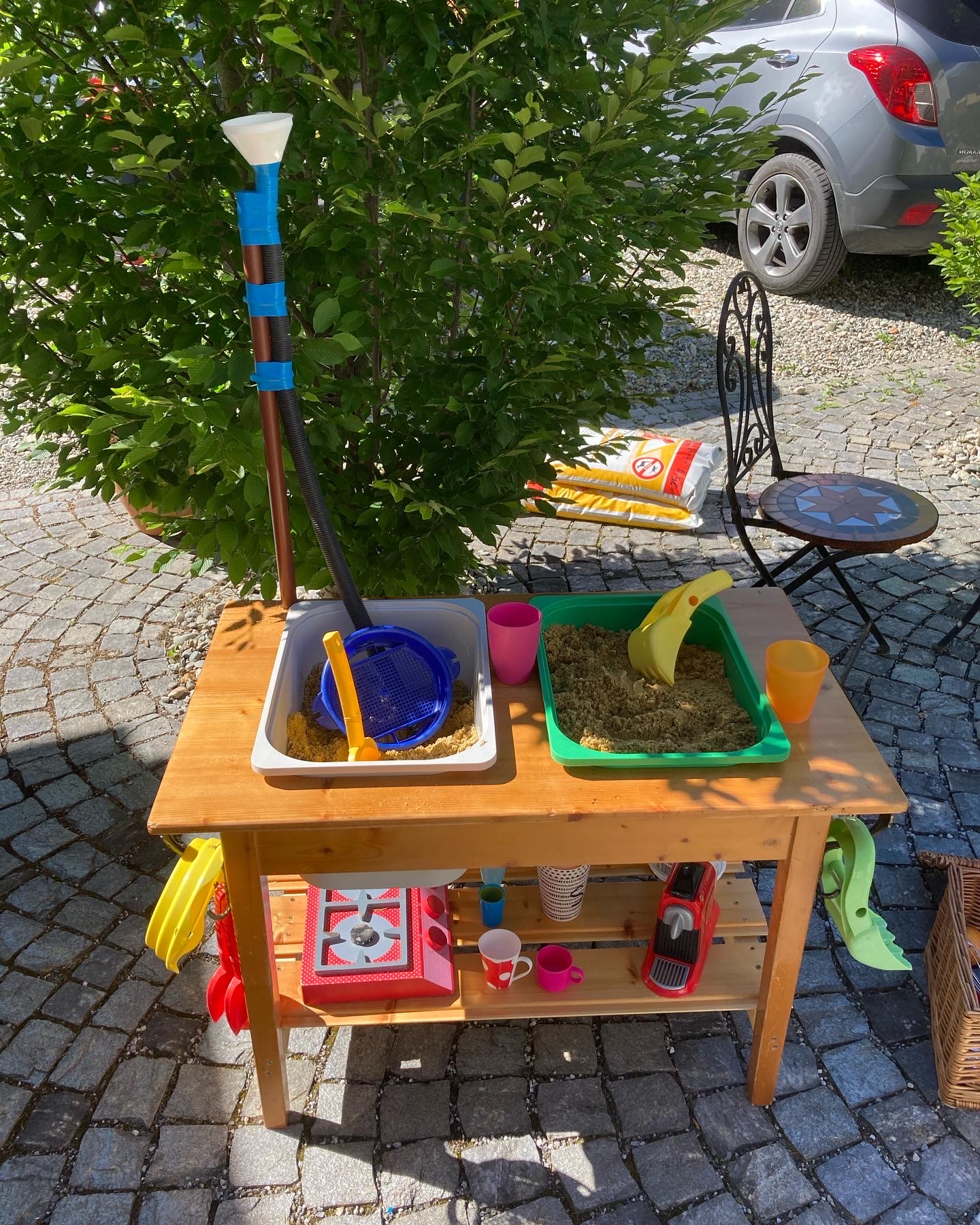 Sandtisch - urlaub - zandtafel - vakantie