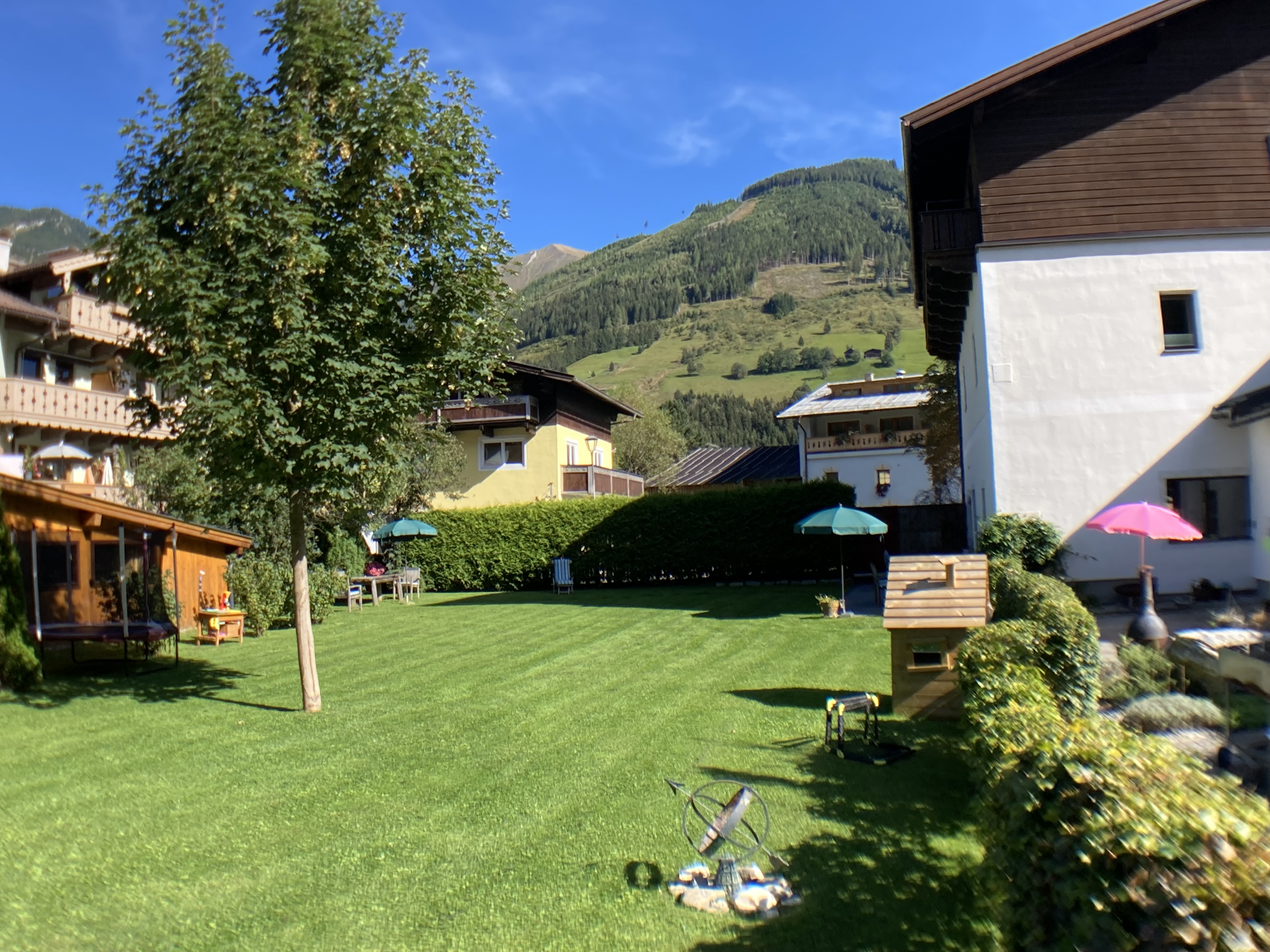 Garden of Haus Standlgut in Rauris Salzburgerland