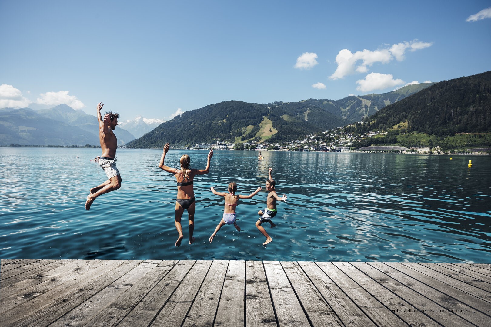 Naturbad - schwimmen - swimming - lake Salzburgerland