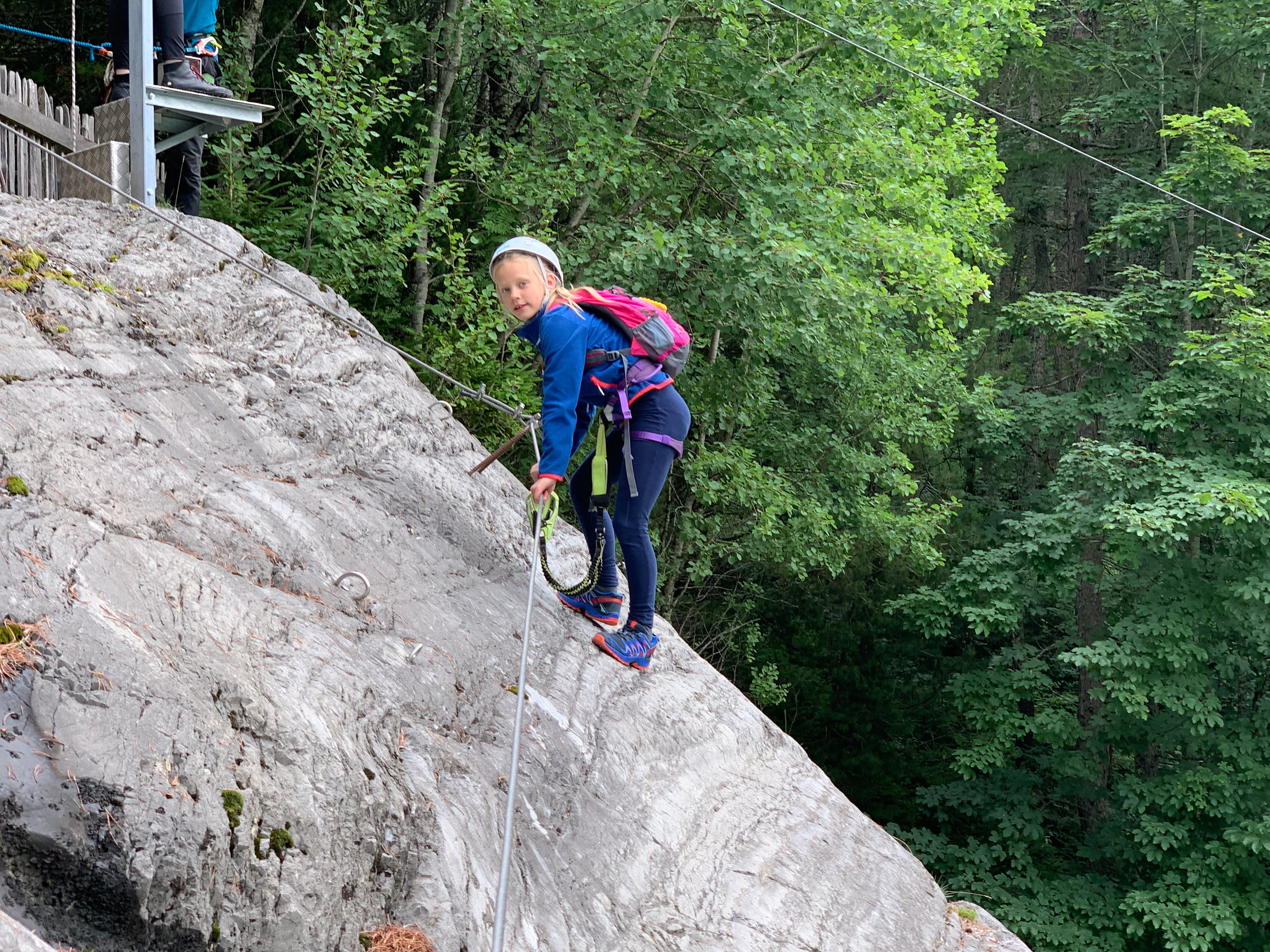 Klettersteig mit Familien