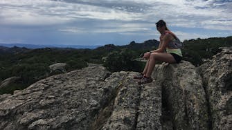 Sitting high above the sky at Mount Buffalo